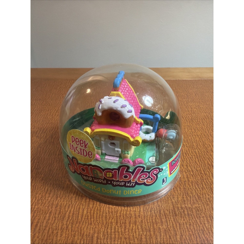 Nanables Dusted Donut Diner Mini Playset Your World Your Way 2019 Jazwares Toy